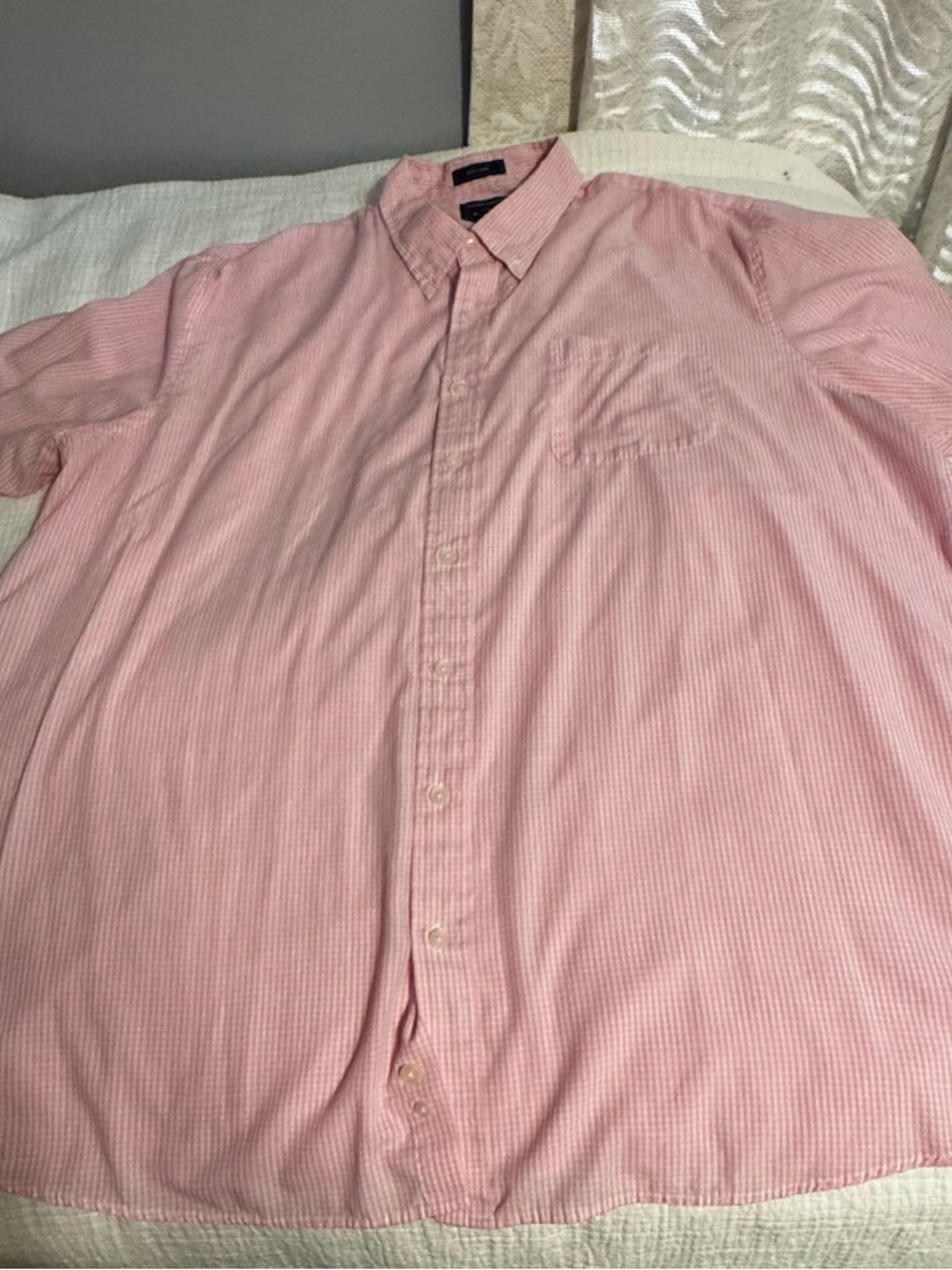 Saddlebred Big & Tall Men’s Short Sleeve Button Up Shirts Lot Of Three Size 3X - Picture 8 of 11